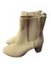 Talbots 100% Suede Solid Tan Ankle Boots Size 8 1/2 - photo 4