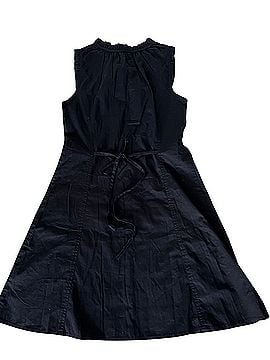 J.Crew Factory Store Ruffle Neck Tie Casual Dress (view 2)