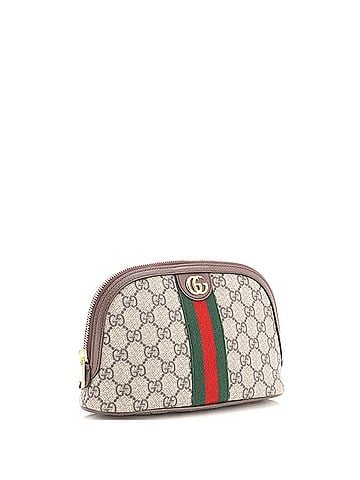 Gucci Ophidia Cosmetic Case GG Coated Canvas Large (view 2)