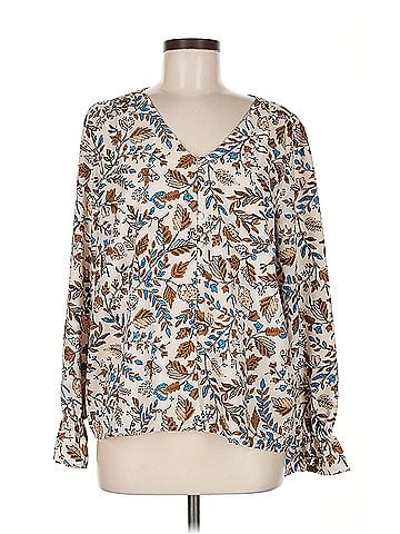 Ann Taylor LOFT Outlet Ann Taylor Loft Outlet Long Sleeve Blouse (view 1)