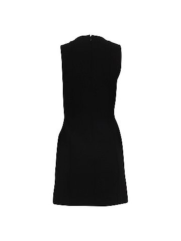 Stella McCartney Stella McCartney Sleeveless Mini Dress in Black Viscose (view 2)