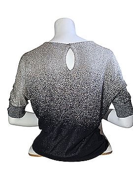 White House Black Market Short Sleeve Blouse (view 2)