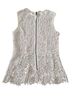 CAbi White Sleeveless Blouse Size S - photo 2