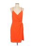 BCBGeneration Solid Orange Bcb Generation Cocktail Dress Size L - photo 1