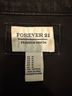 Forever 21 Black Denim Jacket Size M - photo 3