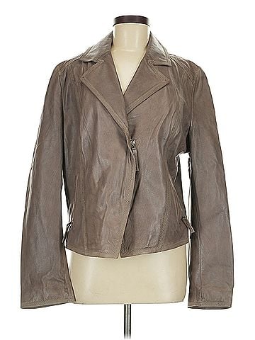 Elie Tahari Elie Tahari Leather Jacket (view 1)