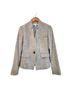 Veronica Beard 58% Wool 17% Polyamide 14% Polyester 10% Silk 1% Elastane 100% Polyester 96% Polyester 4% Spandex Gray Blazer Size 0 - photo 1