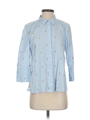 Equipment Equipment 3/4 Sleeve Button Down Shirt (view 1)