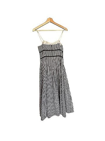For Love & Lemons Georgia Gingham Midi Dress Casual Dress (view 2)