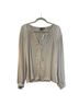 Gap Ivory Long Sleeve Blouse Size M (tall) - photo 1