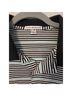 PETER MILLAR 100% Cotton Stripes Black White Green Active T-Shirt Size L - photo 3