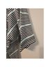 PETER MILLAR 100% Cotton Stripes Black White Green Active T-Shirt Size L - photo 6