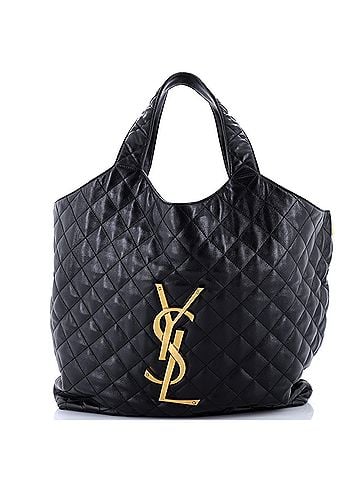 Saint Laurent Icare Shopping Tote Quilted Leather Maxi (view 1)