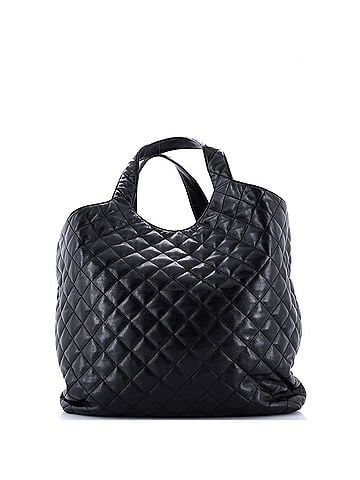Saint Laurent Icare Shopping Tote Quilted Leather Maxi (view 2)