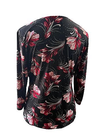 Tahari Long Sleeve Blouse (view 2)