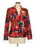 Worthington 100% Polyester Print Red Worthington Blazer Size M - photo 1