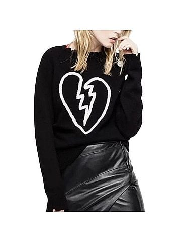 Zadig & Voltaire Reglis Cashmere Pullover Sweater (view 1)