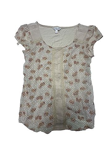 Lauren Conrad Short Sleeve Blouse (view 1)