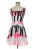 Milly 100% Polyester Graphic Pink Milly Cocktail Dress Size 6 - photo 1