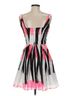 Milly 100% Polyester Graphic Pink Milly Cocktail Dress Size 6 - photo 2