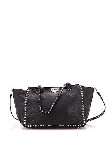 Valentino Garavani Rockstud Tote Pebbled Leather Medium (view 1)