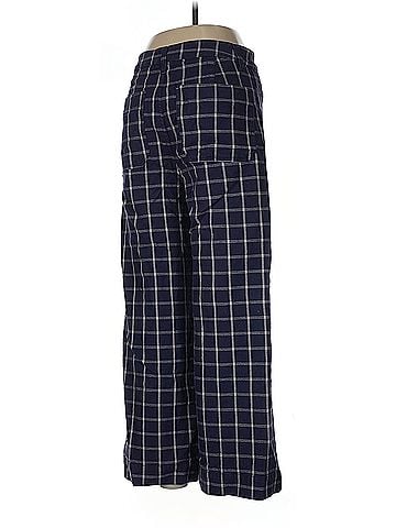 Madewell Madewell Emmett Wide-Leg Crop Pants in Gingham Check (view 2)