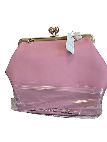 Coach COACH LARGE KISS LOCK BAG Leather Shoulder Bag (view 1)