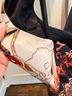 Cache 100% Silk Floral Multi Color Cocktail Dress Size 4 - photo 4