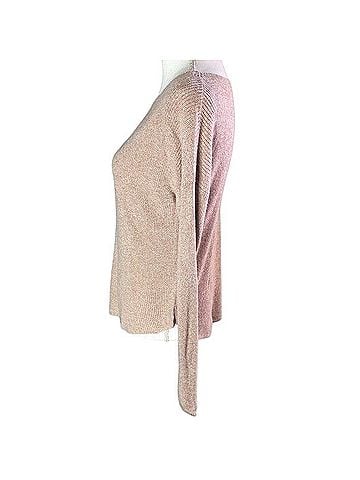 Express Round Neck Ribbed Knit Long Sleeve Pullover Sweater Pullover Sweater (view 2)