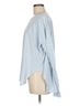 Frank & Eileen Stripes Blue Long Sleeve Blouse Size M - photo 5