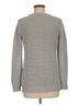 J. McLaughlin 100% Cotton Metallic Gray J. Mc Laughlin Pullover Sweater Size M - photo 2