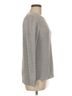 J. McLaughlin 100% Cotton Metallic Gray J. Mc Laughlin Pullover Sweater Size M - photo 3