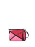 Loewe 100% Leather Multi Color Black Pink Red Puzzle Bag Leather Small One size - photo 4