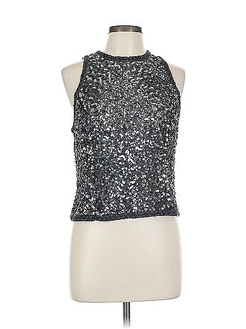 Adrianna Papell Adrianna Papell Sleeveless Silk Top (view 1)