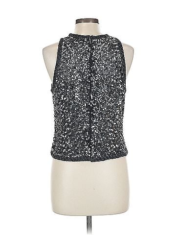 Adrianna Papell Adrianna Papell Sleeveless Silk Top (view 2)