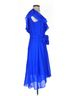 DKNY 100% Polyester Blue Dkny Cocktail Dress Size 4 - photo 3