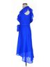 DKNY 100% Polyester Blue Dkny Cocktail Dress Size 4 - photo 4