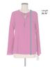 Ellen Tracy 100% Polyester Pink Ellen Tracy Long Sleeve Blouse Size M - photo 5