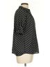 Max Studio 100% Polyester Polka Dots Black Max Studio 3/4 Sleeve Blouse Size L - photo 3