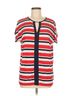 MICHAEL Michael Kors Red Michael Michael Kors Short Sleeve Top Size M - photo 1