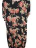 Maurices Floral Black Multi Color Casual Dress Size XXL - photo 2