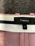 Theory Color Block Purple Theory Wool Pants Size 8 - photo 6