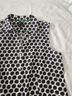 Talbots Floral Black White Sleeveless Button-Down Shirt Size 4 - photo 5