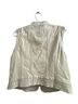 BCBGMAXAZRIA 100% Leather Ivory Vest Size S - photo 2
