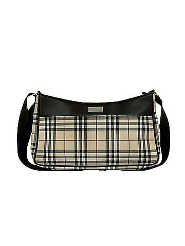 Burberry BURBERRY Nova Check pattern, logo hardware, canvas and leather shoulder bag/sacoche, beige/brown, 88412 (view 1)
