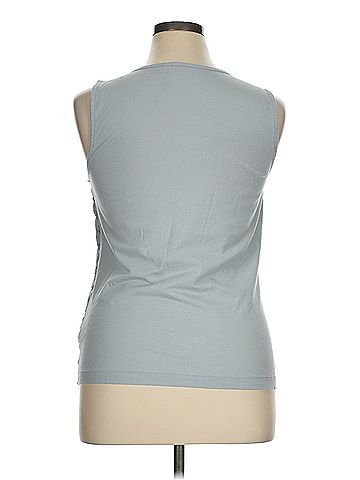 Lands' End Lands' End Sleeveless Blouse (view 2)