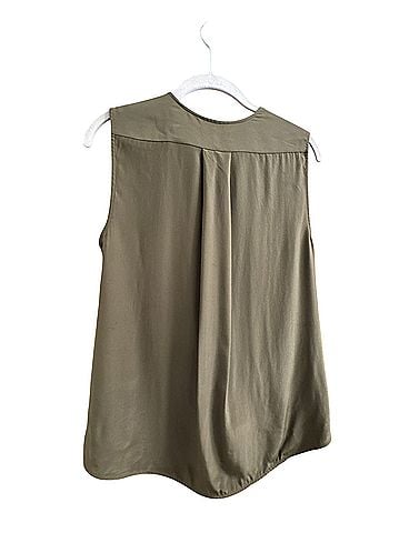 Rag & Bone Victor Sleeveless Silk Top (view 2)