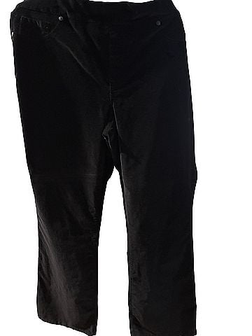 DG^2 by Diane Gilman Velour Pants (view 1)