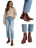 Sam Edelman Brown Ankle Boots Size 8 1/2 - photo 1