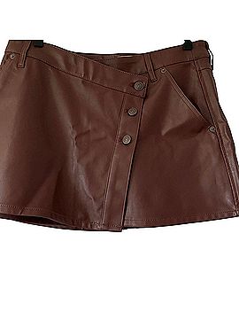 We the Free Leather Skirt (view 1)